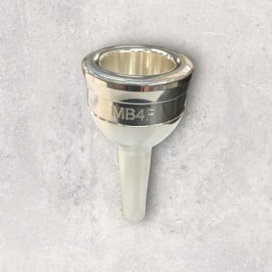 Mercer & Barker MB4F ''Power'' Bocchino per Trombone Tenore Argentato
