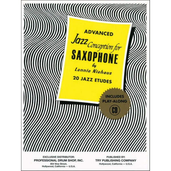 NIEHAUS - Advance Jazz Conception For Saxophone