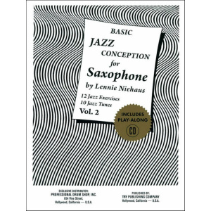 NIEHAUS - Basic Jazz Conception For Saxophone Volume 2