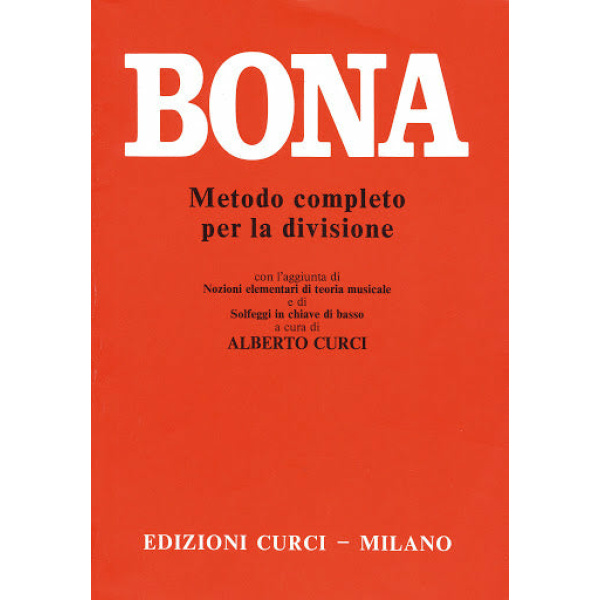 BONA - Metodo Completo Per la Divisione