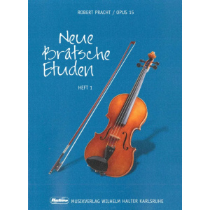 PRACHT - Neue Bratsche Etuden Heft 1 op.15