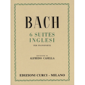 BACH - 6 SUITES INGLESI - CURCI