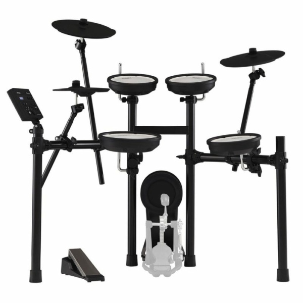 Roland TD07KV Batteria Elettronica 5 Pad con Charleston Piatti e Supporto Rack