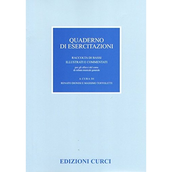 DIONISI TOFFOLETTI - QUADERNO DI ESERCITAZIONI