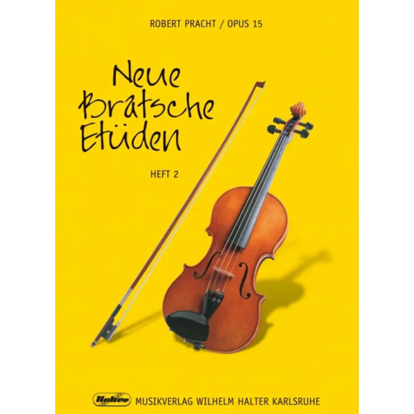 PRACHT - Neue Bratsche Etuden Heft 2 op.15