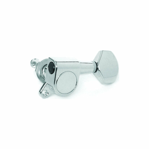 MH AE105 CR SET MECCANICHE IN LINEA L6 PER CHITARRA ELETTRICA CROMATA