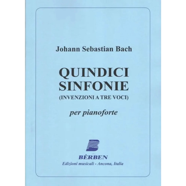 BACH - 15 Sinfonie (Invenzioni A Tre Voci)