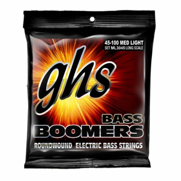 GHS Boomers Basso 4 St 045-100 Muta corde per basso elettrico 4 corde