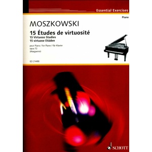 MOSZKOWSKI - 15 STUDI VIRTUOSI OP.72