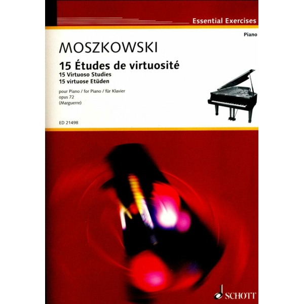 MOSZKOWSKI - 15 STUDI VIRTUOSI OP.72