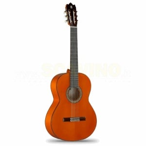 Alhambra 4F Chitarra Flamenco Massello con golpeador