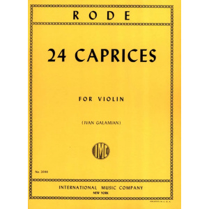 RODE - 24 CAPRICES