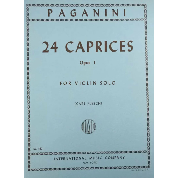 PAGANINI - 24 Caprices Opus. 1
