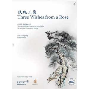 THREE WISHES FROM A ROSE - 16 selected chinese art songs
