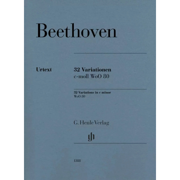 BEETHOVEN - 32 VARIATIONS C MINOR Woo 80