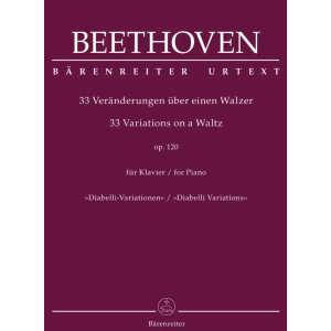 BEETHOVEN - 33 Variations on a Waltz for Piano op. 120 "Diabelli Variations"