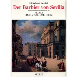 ROSSINI - DER BARBIER VON SEVILLA - RICORDI (Zedda)