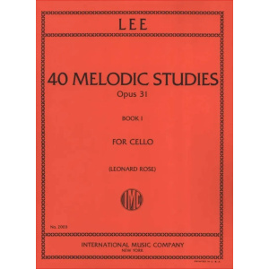 LEE - 40 Melodic Studies op.31 book I