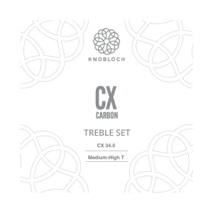 KNOBLOCH - TREBLE SET 400CX TENSIONE MEDIO FORTE
