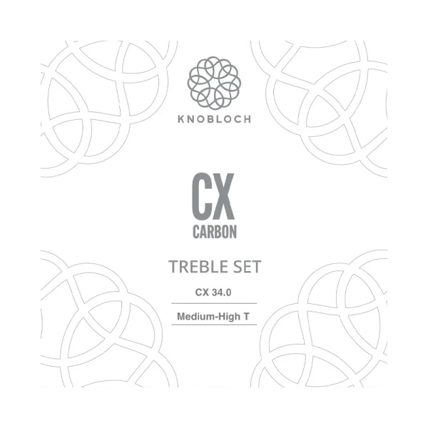 KNOBLOCH - TREBLE SET 400CX TENSIONE MEDIO FORTE