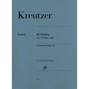 KREUTZER - 42 Etudes for Violin solo