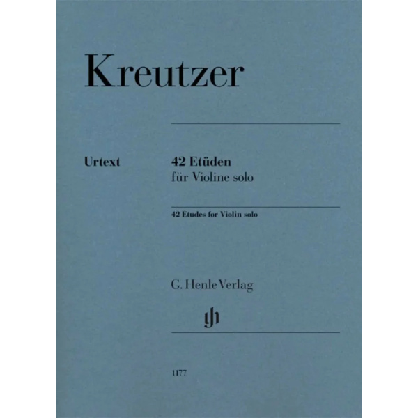 KREUTZER - 42 Etudes for Violin solo