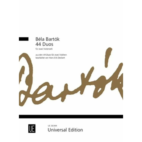 BARTOK - 44 Duos per 2 Violoncelli