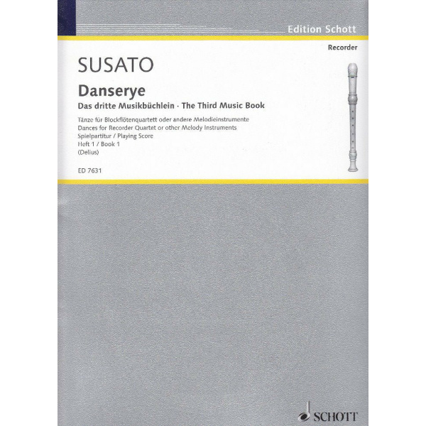 SUSATO - Danserye - The Third Music Book Fl. Dolce