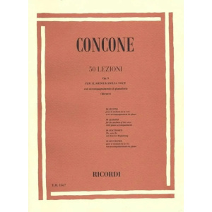 CONCONE - 50 Lezioni Opus 9