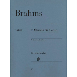 BRAHMS - 51 Exercises for Piano