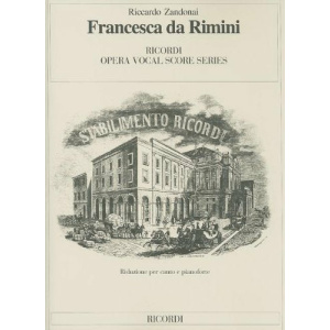 ZANDONAI - FRANCESCA DA RIMINI - RICORDI