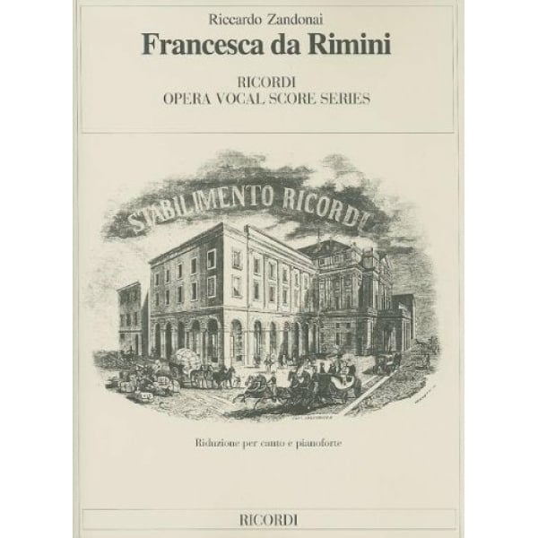 ZANDONAI - FRANCESCA DA RIMINI - RICORDI