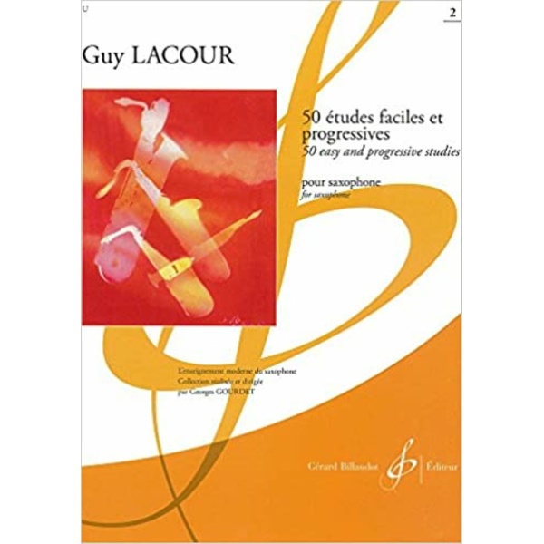 LACOUR - 50 Etudes Faciles et Progressives - Volume 2
