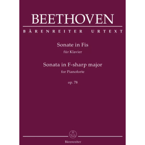 BEETHOVEN - PIANO SONATA IN F-SHARP MAJOR OP.78