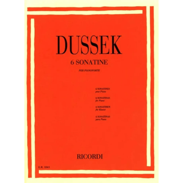 DUSSEK - Sei Sonatine