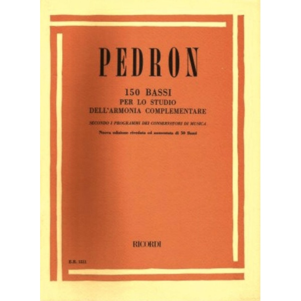 PEDRON - 15O BASSI