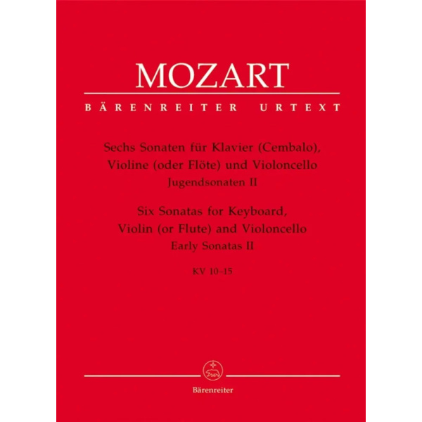 MOZART - 6 Sonatas K10-15 Vol 2