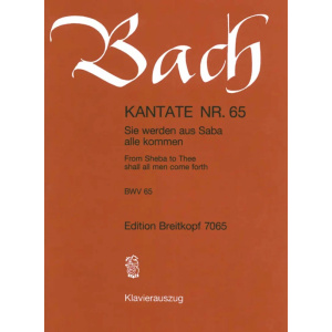 BACH - Kantate BWV 065 From Sheba to Thee shall all men come forth