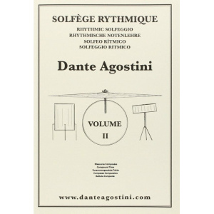 DANTE AGOSTINI - SOLFEGE RYTHMIQUE - VOLUME 2