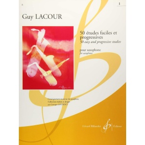 LACOUR - 50 Etudes Faciles et Progressives - Volume 1