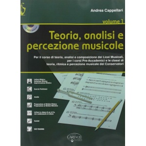 CAPPELLARI - TEORIA ANALISI E PERCEZIONE MUSICALE 1