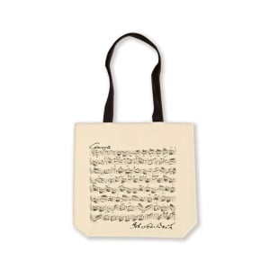 Shopper Bach white