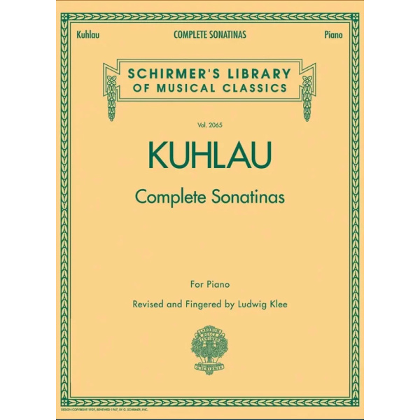 KUHLAU - Complete Sonatinas for Piano