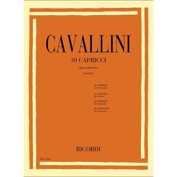 CAVALLINI - 30 Capricci