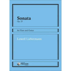 LIEBERMANN - Sonata For Flute and Guitar Op 25