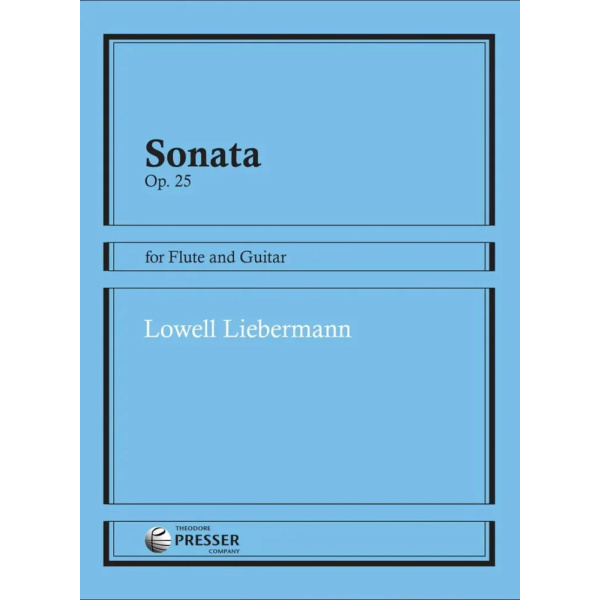 LIEBERMANN - Sonata For Flute and Guitar Op 25