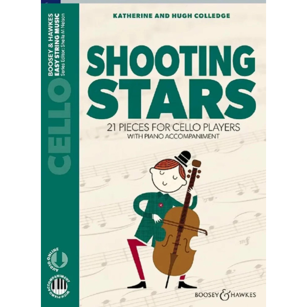 COLLEDGE - Shooting Stars 21 Pieces for Cello PLayers