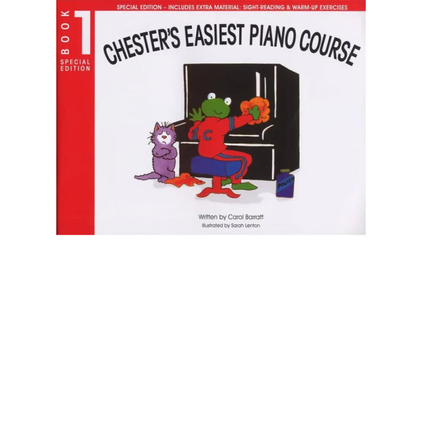 BARRATT - Chester's Easiest Piano Course Book 1