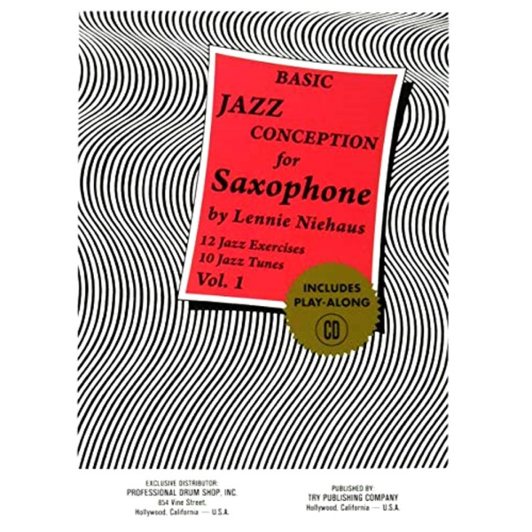 NIEHAUS - Basic Jazz Conception For Saxophone Volume 1