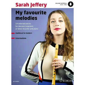 SARAH JEFFERY - My Favourite Melodies flauto soprano